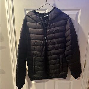 Hollister Black Puffer Jacket